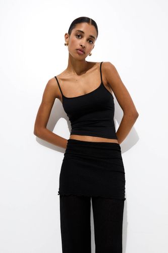 Top En Polyamide À Bretelles Fines - Pull&Bear - Modalova