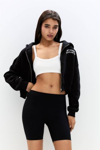 Cycliste Sans Coutures En Maille Côtelée - Pull&Bear - Modalova