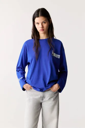 T-Shirt Bialetti À Manches Longues - Pull&Bear - Modalova