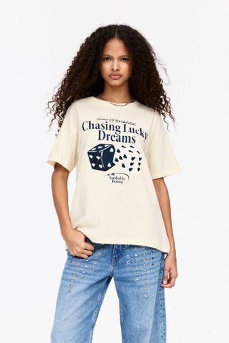T-Shirt Imprimé Chance - Pull&Bear - Modalova
