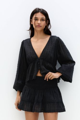 Jupe-Short Avec Plumetis - Pull&Bear - Modalova