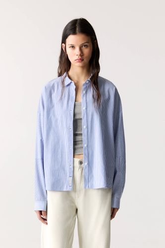 Chemise À Rayures À Manches Bouffantes - Pull&Bear - Modalova