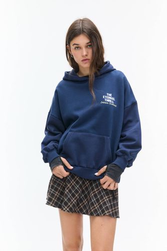 Sweat À Capuche Inscription - Pull&Bear - Modalova