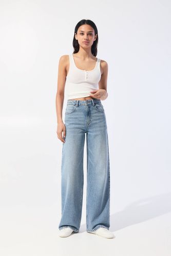 Jean Large Taille Haute - Pull&Bear - Modalova