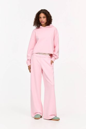 Pantalon De Survêtement Taille Effilochée - Pull&Bear - Modalova