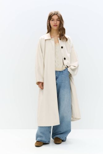 Trench Oversize À Manches Larges - Pull&Bear - Modalova