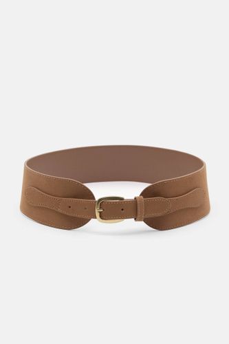 Ceinture Large En Suédine - Pull&Bear - Modalova