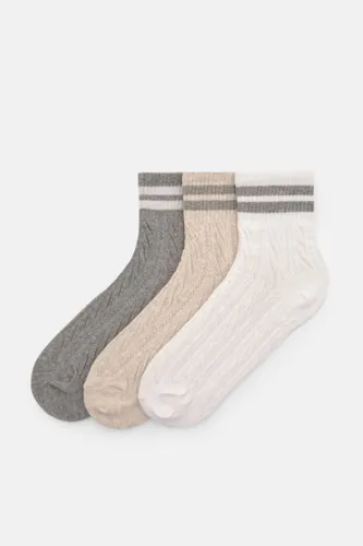 Lot 3 Paires De Chaussettes Sport - Pull&Bear - Modalova