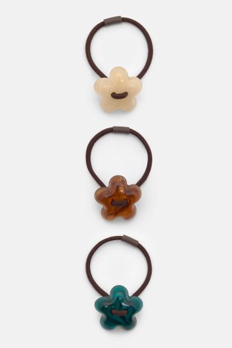 Pack 3 Chouchous Fleur - Pull&Bear - Modalova
