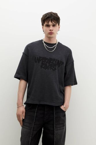 T-Shirt Manches Courtes Graffiti Stwd - Pull&Bear - Modalova