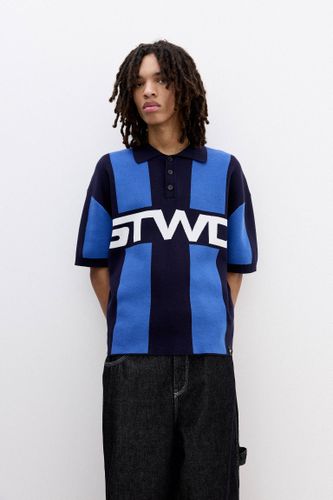 Polo Maille Rayures Stwd - Pull&Bear - Modalova