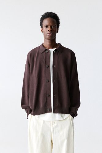Cardigan À Col Polo - Pull&Bear - Modalova