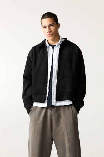 Veste En Suédine - Pull&Bear - Modalova