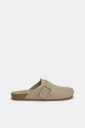 Sabots Cuir - Pull&Bear - Modalova