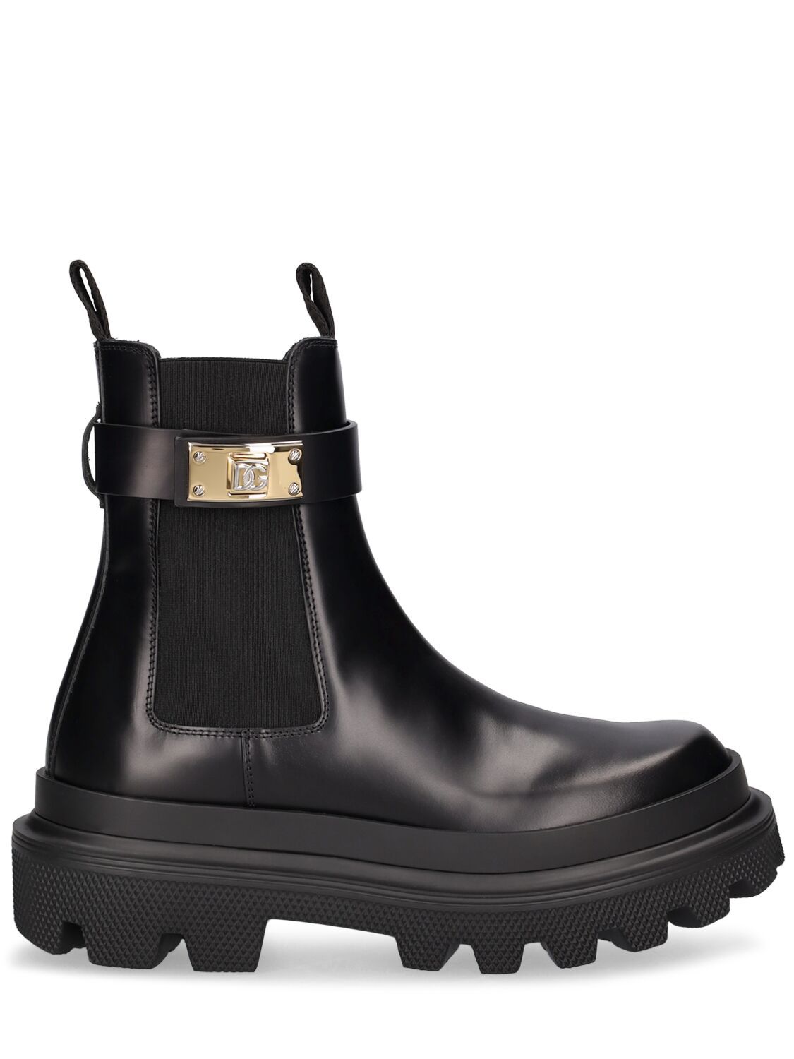 Bottines En Cuir Brossé 50 Mm - DOLCE & GABBANA - Modalova