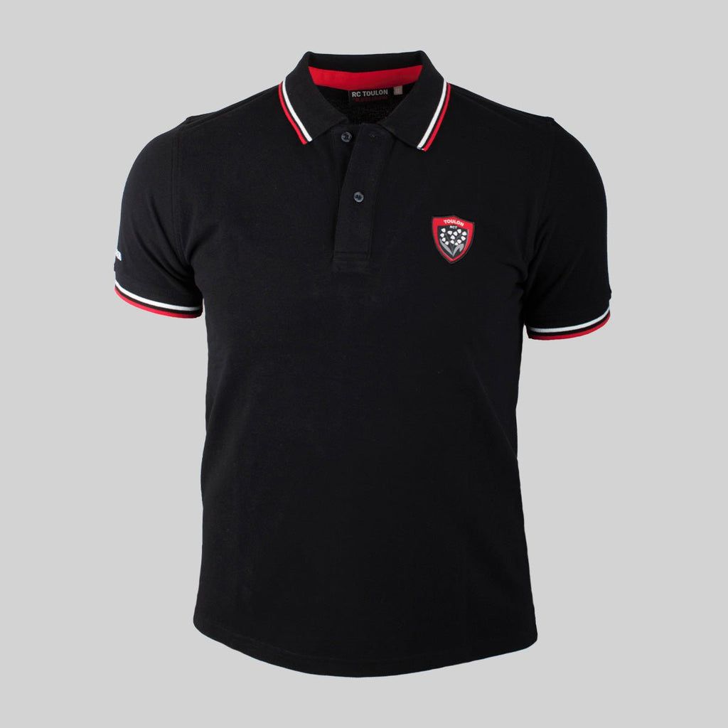 Polo RCT noir "Parce que Toulon" - BLACKS LEGEND - Modalova