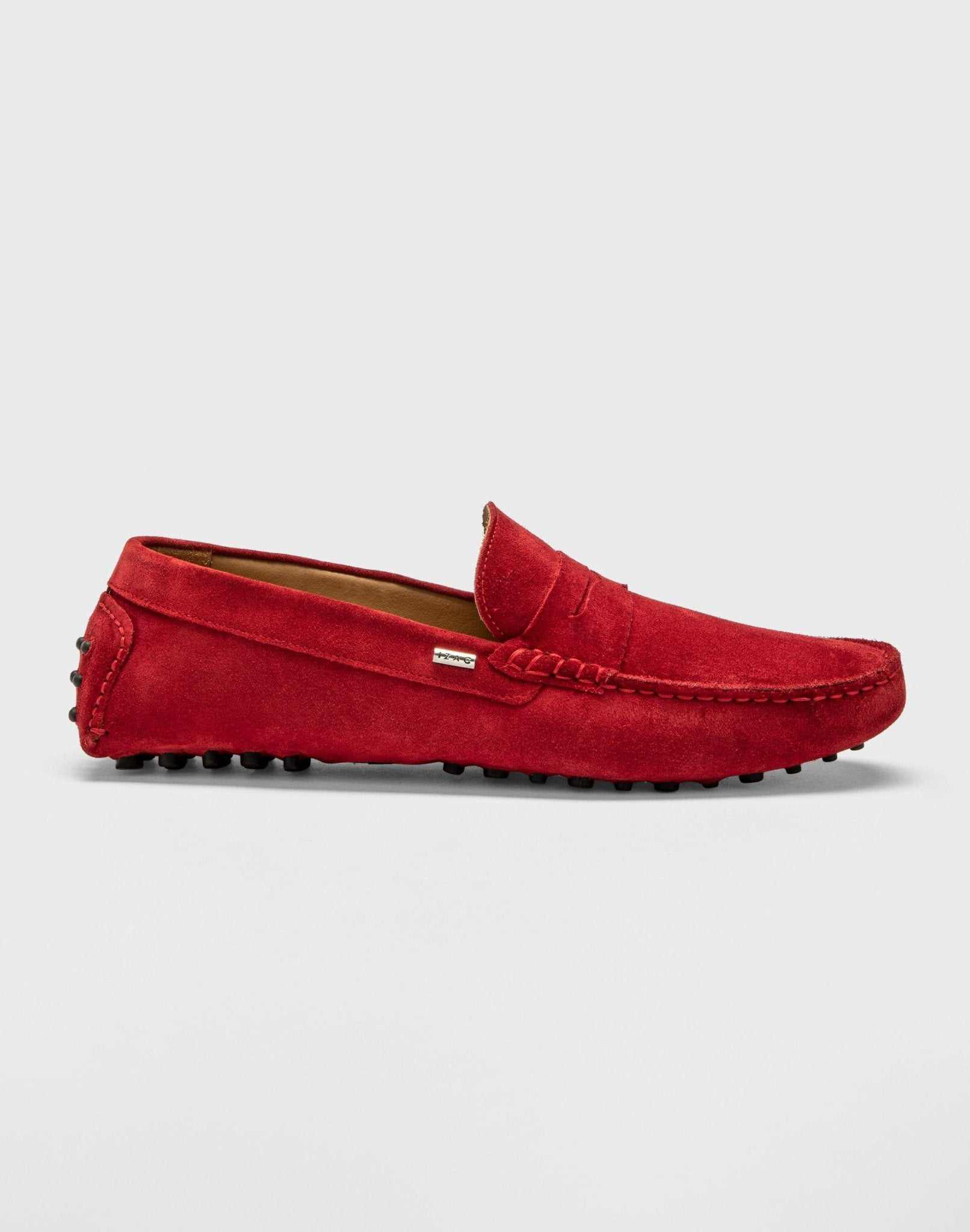 Mocassins cuir rouge 39 - Izac - Izac - Modalova