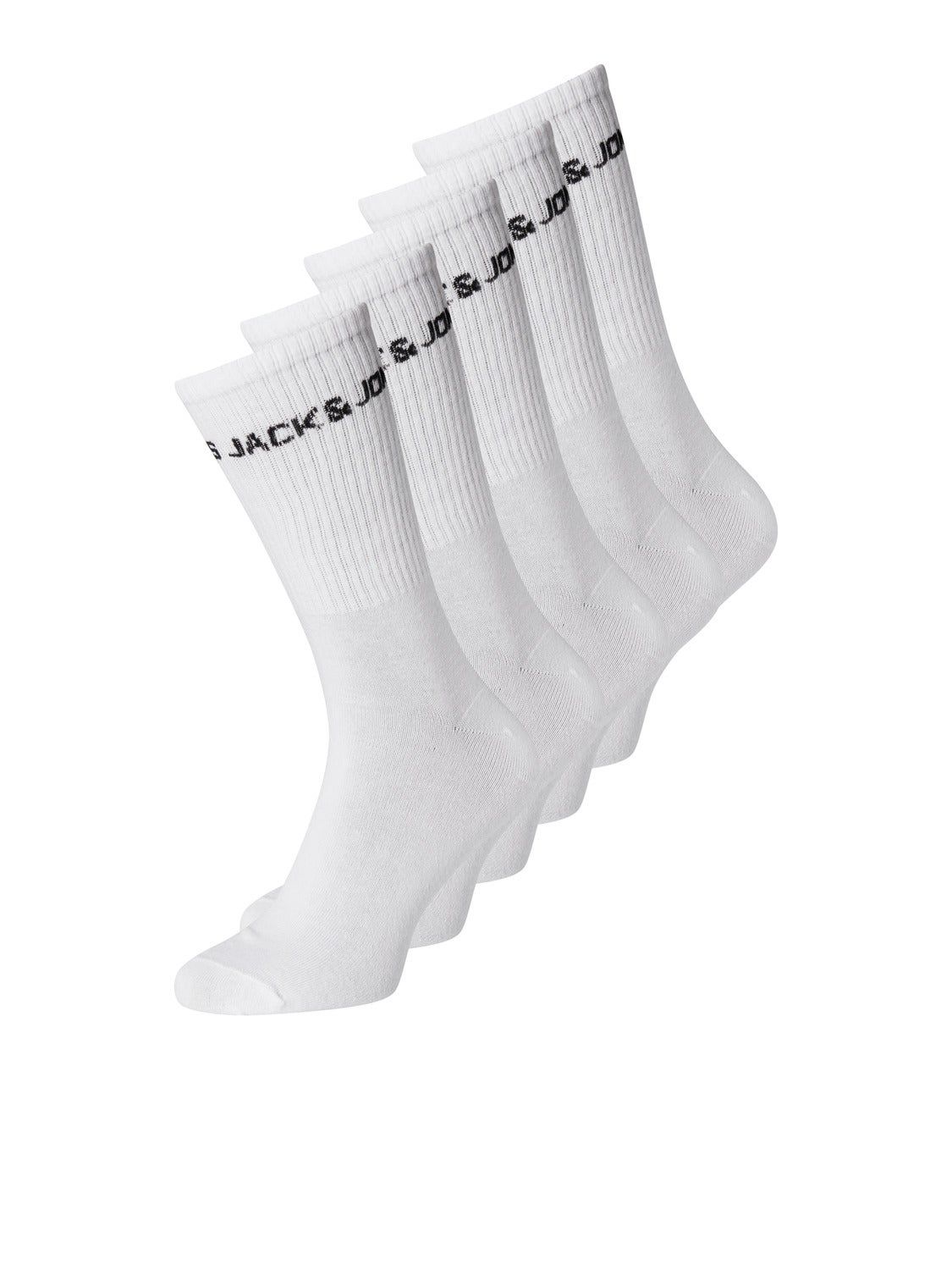 Pack De 5 Chaussettes De Tennis - Jack & Jones - Modalova