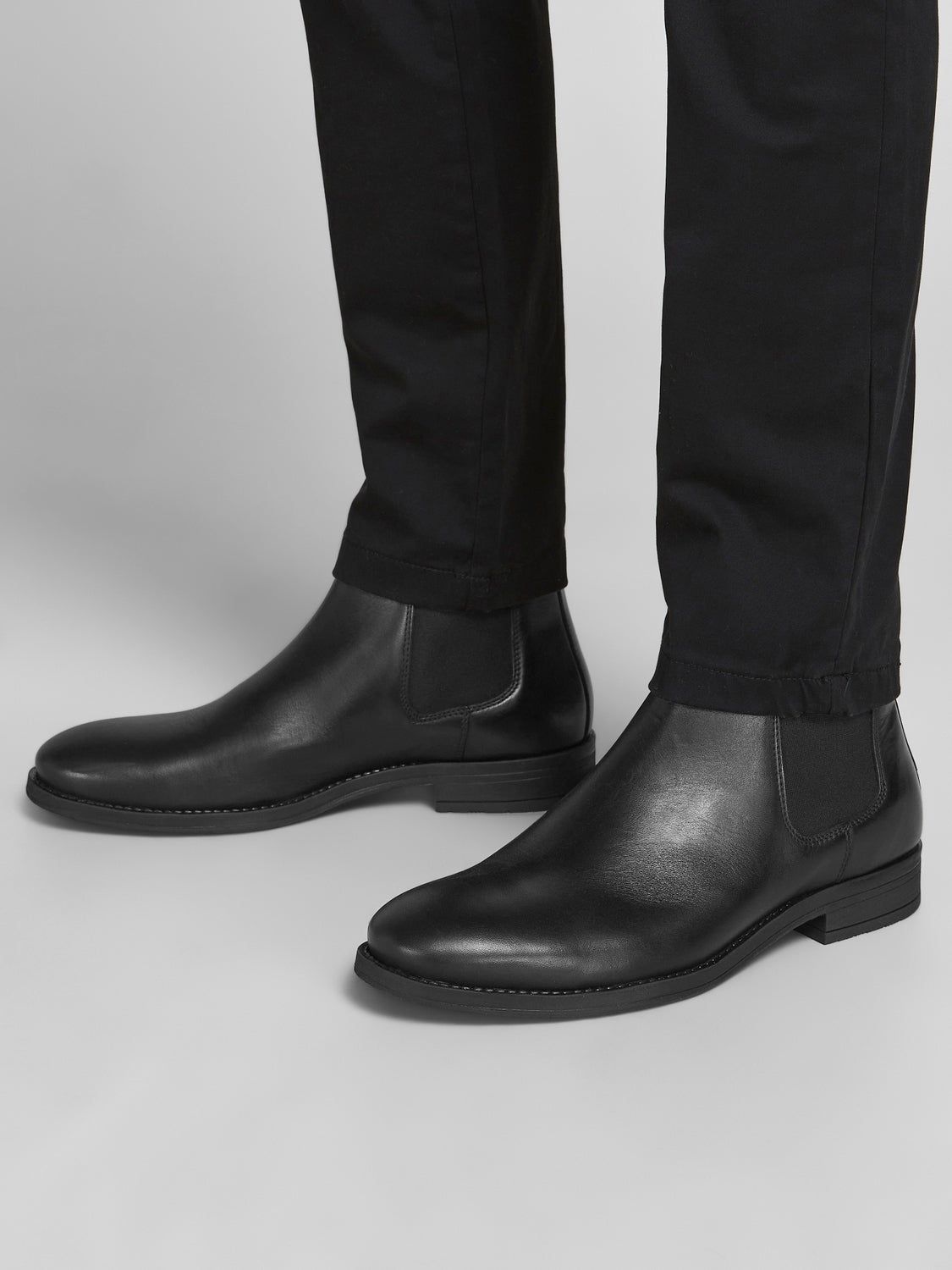 Bottines Chelsea Cuir - Jack & Jones - Modalova