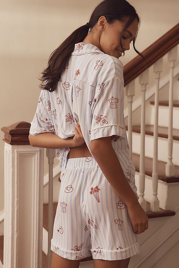 Le Short de Pyjama Briar à Passepoil par taille: 2XS - By Anthropologie - Modalova