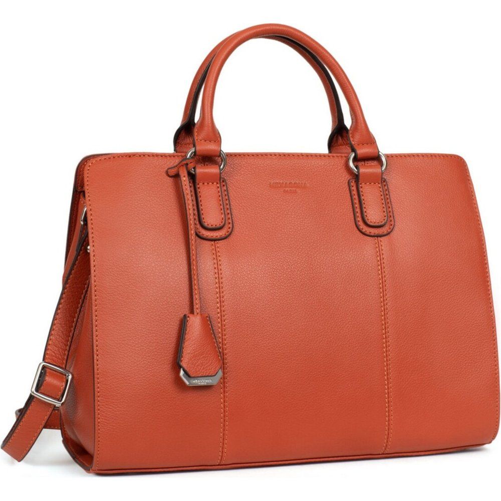 Sac porté main 2 poignées Cuir CONFORT Jade - Hexagona - Modalova