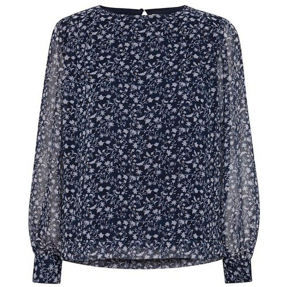 Blouse femme Bleue IHBERANO - Ichi - Modalova