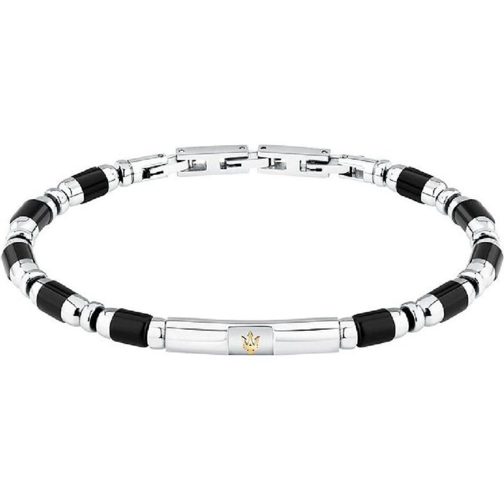 Bracelet Iconic Acier 19+3Cm - Maserati Bijoux - Modalova