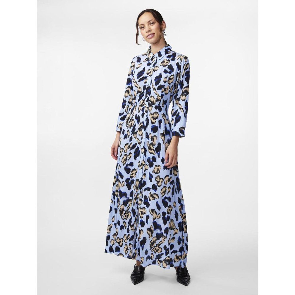 Robe chemise en viscose Léna - YAS - Modalova