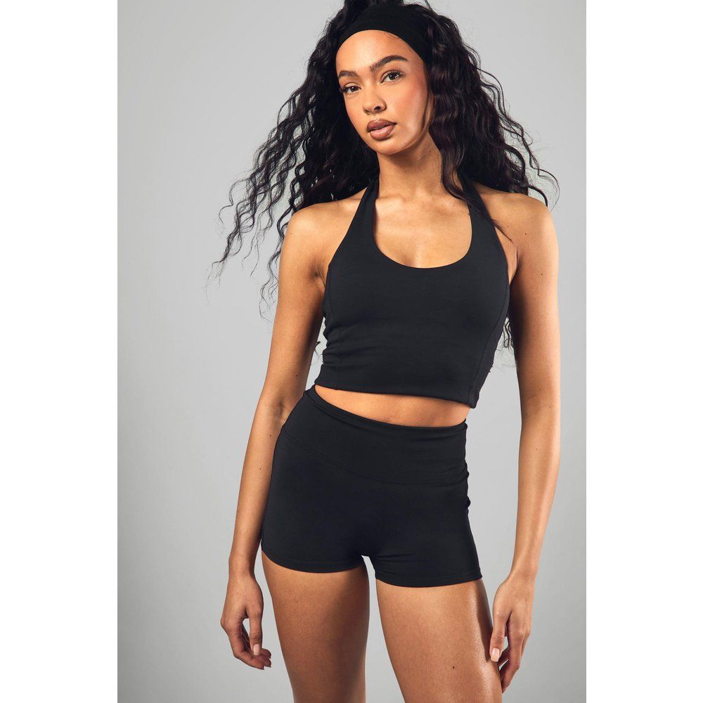 Short Court À Slogan Dsgn Studio - S - boohoo - Modalova