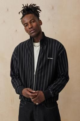 Iets frans. Black Pinstripe Track Top en taille: XS - iets frans... - Modalova