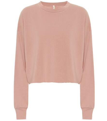 Sweat-shirt raccourci en coton mélangé - Lanston Sport - Modalova