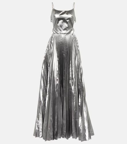 Robe longue en lamé - Christopher Kane - Modalova
