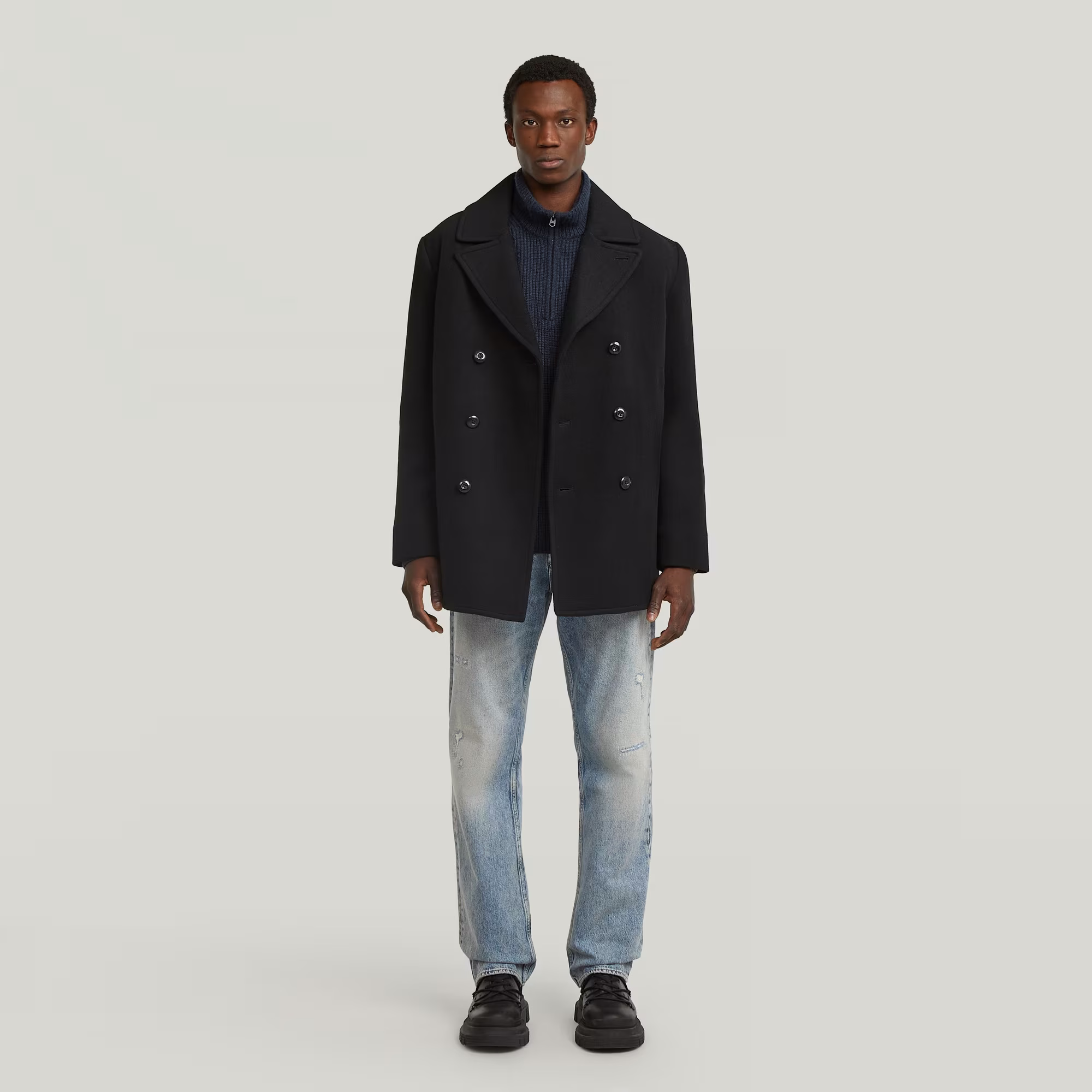Caban Wool - Noir - Hommes - G-Star RAW - Modalova