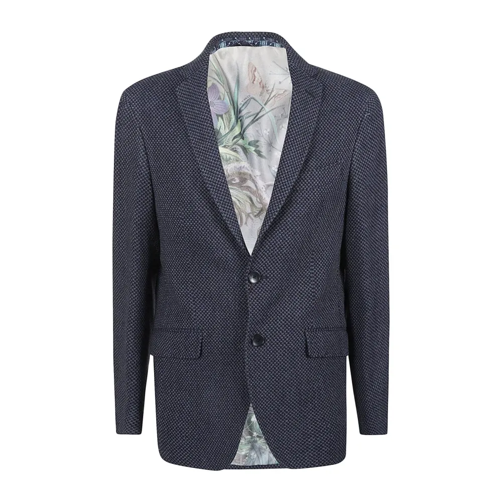 Etro - Jackets > Blazers - Blue - Etro - Modalova