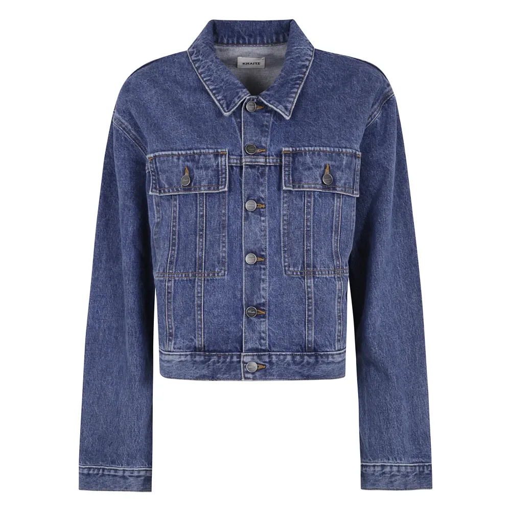 Jackets > Denim Jackets - - Khaite - Modalova
