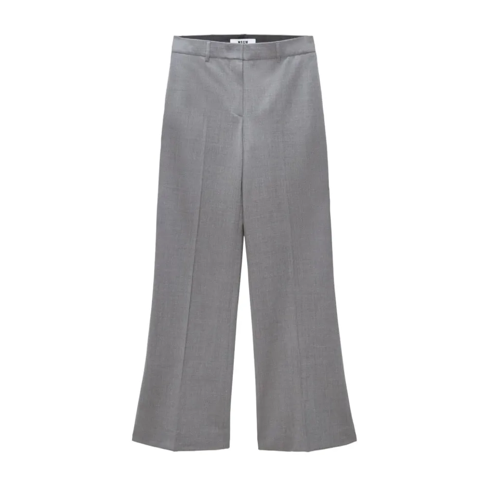Trousers > Wide Trousers - - Msgm - Modalova