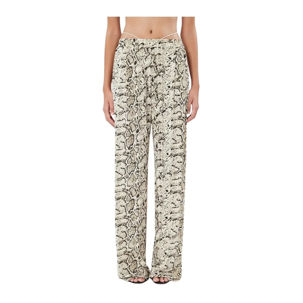 Trousers > Straight Trousers - - Amazuin - Modalova