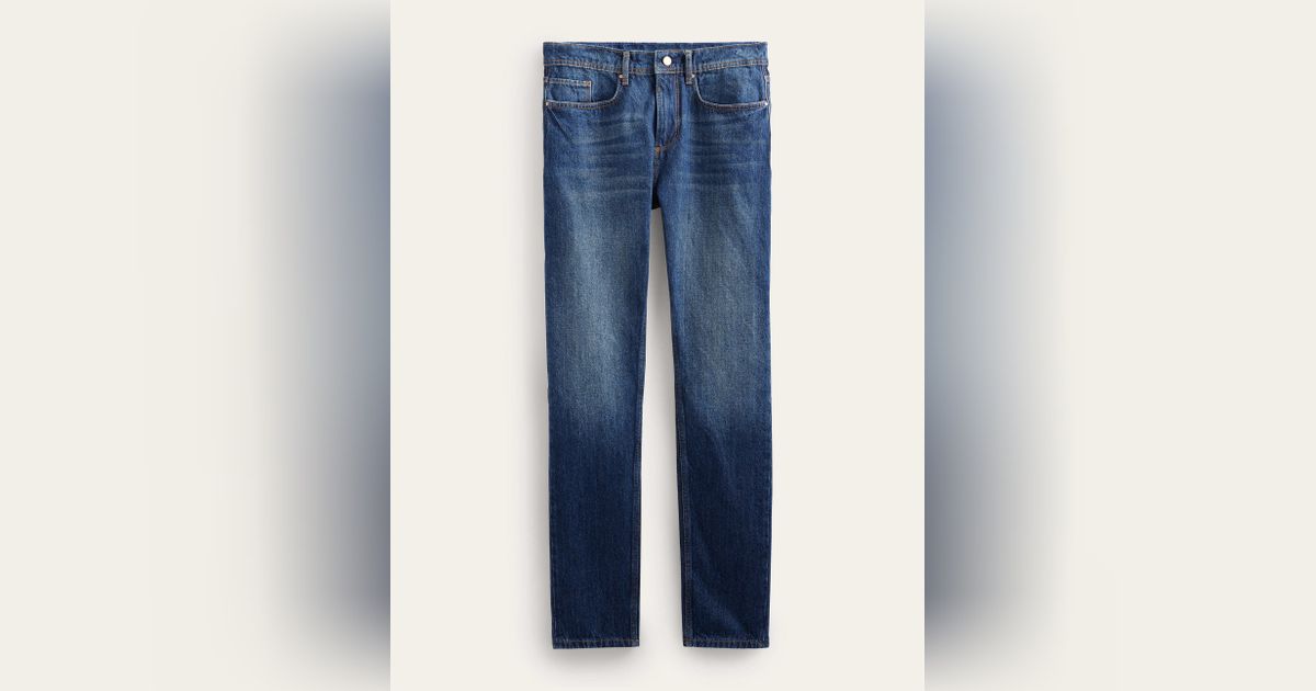 Jean Slim Bleu Mini Boden - Taille 8 Ans, Occasion Très Bon état