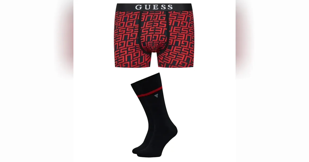 Boxer Guess Blanc - Taille L, Pack De 1, En élasthanne Et Polyamide, Neuf Avec étiquettes