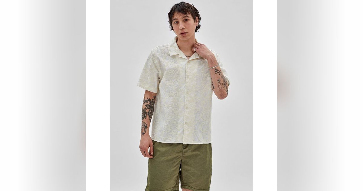 Sacai Bandana Print Short Sleeved Shirt With Pockets men - Glamood Outlet