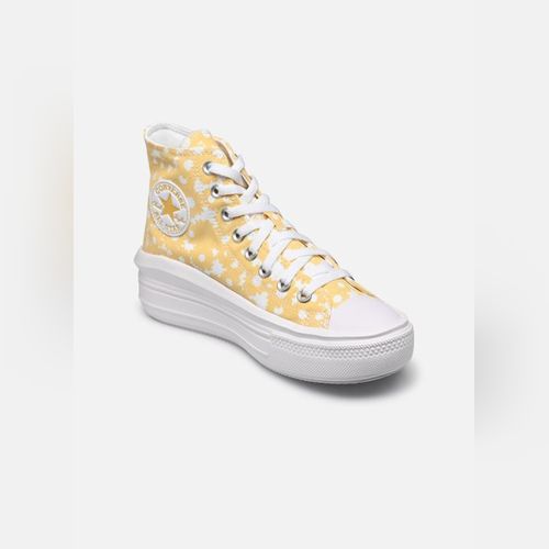Converse femme shop jaune pale