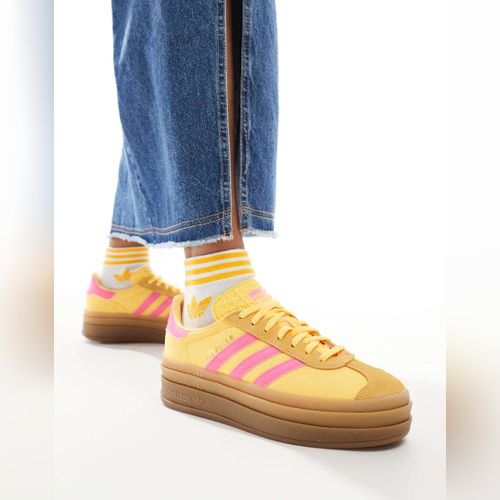 Resultats de la recherche adidas originals nizza baskets semelle plateforme jaune rose 48125115914101 Modalova