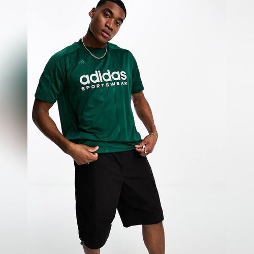 Tee shirt vert outlet adidas