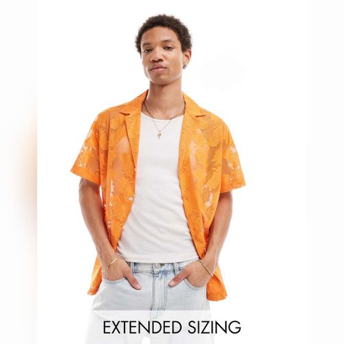Chemisier ASOS Orange Modalova