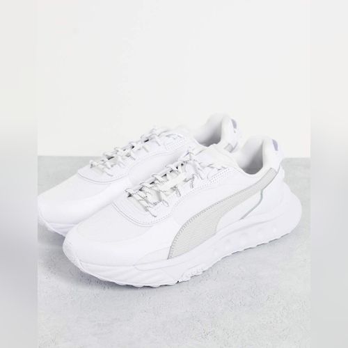 Puma basket classic blanc et argent hotsell