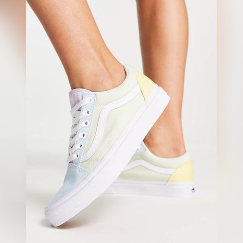 Vans damier online multicolore femme