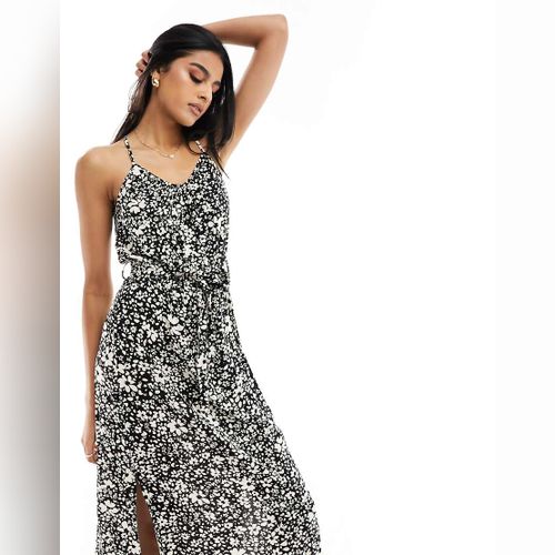 Robe Longue Moda Multicolore pour Femme Modalova