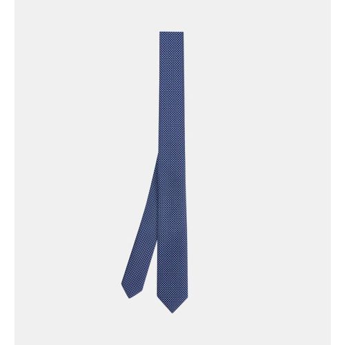 Pochette de costume en soie à chevrons Violet Galeries Lafayette Homme Accessoires Cravates & Pochettes Pochettes 