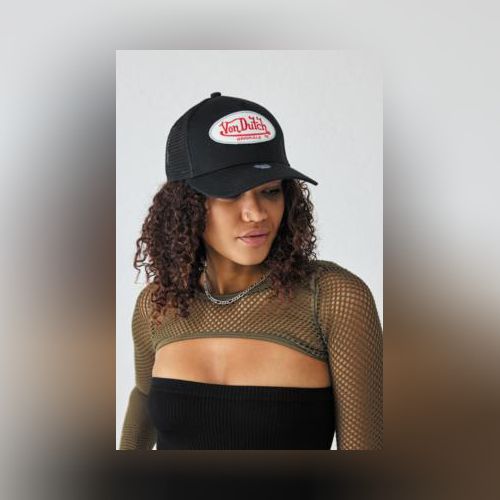 Casquette baseball filet Von Dutch Grl Marron - Von Dutch