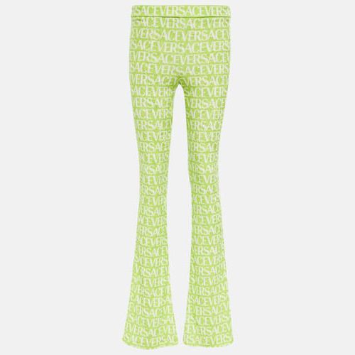 VERSACE - LEGGINGS CON LOGO BAROCCO/MEDUSA - Eleonora Bonucci